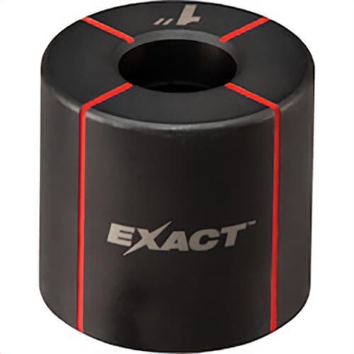 Milwaukee® EXACT™ 49-16-2664 Knockout Die, 1 in Conduit/Pipe, Steel, 10 ga Mild Steel/12 ga Stainless Steel