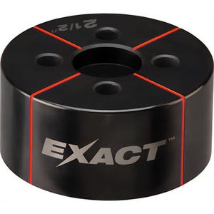Milwaukee® 49-16-2672 Exact™ Knockout Die, 2-1/2 in Conduit/Pipe, Steel, 10 ga Mild Steel/12 ga Stainless Steel