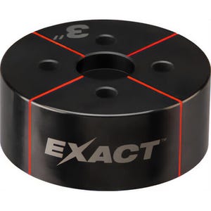 Milwaukee® EXACT™ 49-16-2674 Knockout Die, 3 in Conduit/Pipe, Steel, 10 ga Mild Steel/12 ga Stainless Steel