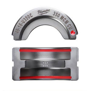Milwaukee® 49-16-U350C M18™ Force Logic™ U-Style Crimping Tool Die, 350 kcmil Copper Cable, Aluminum