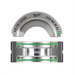 Milwaukee® 49-16-U400 U-Style Crimping Die, for use with Force Logic™ 2679-20 600 kcmil Crimper and 49-16-U111 750 kcmil