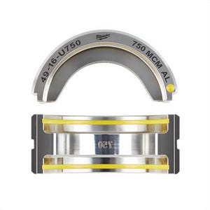 Milwaukee® 49-16-U750 U-Style Crimping Die, for use with Force Logic™ 2679-20 600 kcmil Crimper and 49-16-U111 750 kcmil