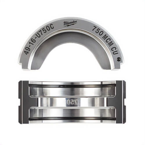 Milwaukee® 49-16-U750C U-Style Crimping Die, for use with M18™ Force Logic™ 2679-20 600 kcmil Crimper