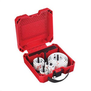 Milwaukee® 49-22-4037 Hole Dozer™ Electrician's Hole Saw Kit, 13 pc, Bi-Metal, Thermoset Coated