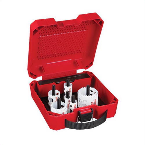 Milwaukee® 49-22-4143 Hole Dozer™ Plumbers Hole Saw Kit, 12 pc, Bi-Metal, Thermoset Coated