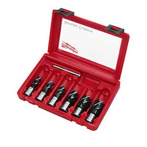 Milwaukee® 49-22-8400 Annular Cutter Kit, 1 in D Cutting, 6 pc, For Use with Magnetic Drill Press, HSS