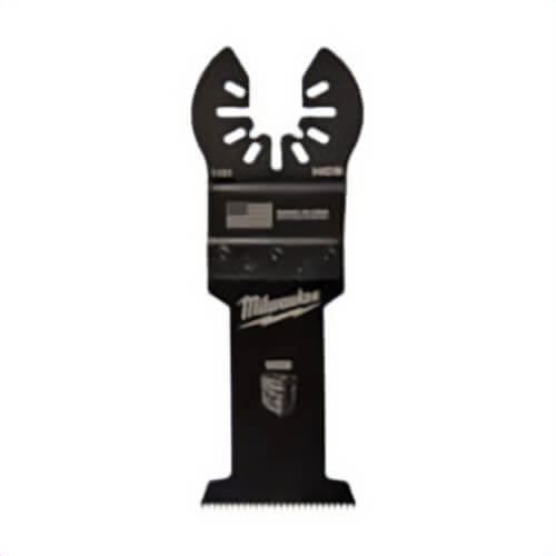 Milwaukee® 49-25-1101 Open-Lok™ 1 pc Blade, For Oscillating Multi-Tool, 1-3/8 in Cutting Width, 2 in Max Plunge Cut Depth