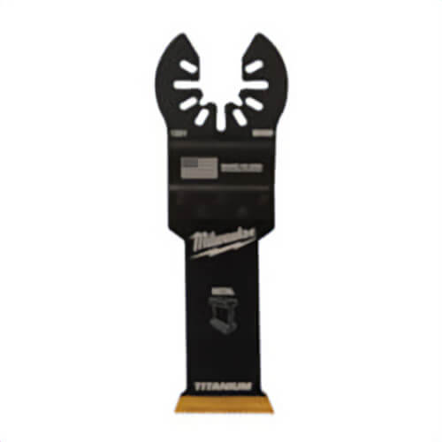 Milwaukee® 49-25-1251 Open-Lok™ 1 pc Bi-Metal Blade, For Use with Oscillating Multi-Tool, 1-1/8 in Cutting Width, 1-5/8 in Max Plunge Cut Depth