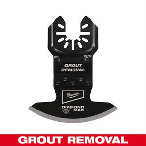 Milwaukee® 49-25-2272 Open-Lok™ Diamond Max™ Diamond Grit Grout Removal Multi-Tool Blade