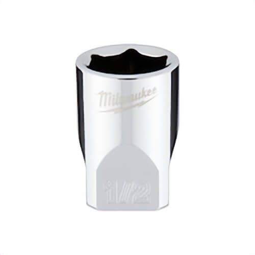 Milwaukee® 45-34-9009 Socket, 1/4 in, 1/2 in Standard Socket, 6 Points