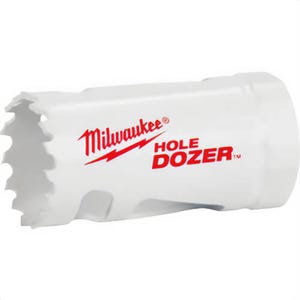 Milwaukee® Hole Dozer Ice Hardened™ 49-56-0023 Hole Saw, 3/4 in dia, 1-5/8 in D Cutting, Bi-Metal/8% Cobalt Cutting Edge
