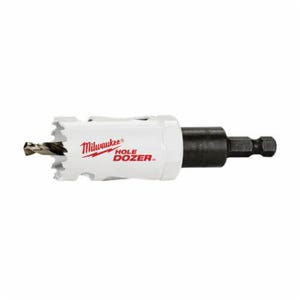 Milwaukee® Hole Dozer Ice Hardened™ 49-56-0072 Hole Saw, 1-3/8 in dia, 1-5/8 in D Cutting, Bi-Metal/8% Cobalt Cutting Edge