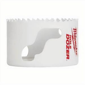 Milwaukee® Hole Dozer Ice Hardened™ 49-56-0132 Hole Saw, 2-1/4 in dia, 1-1/2 in D Cutting, Bi-Metal/8% Cobalt Cutting Edge