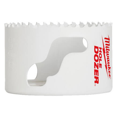 Milwaukee® Hole Dozer Ice Hardened™ 49-56-0187 Hole Saw, 3-3/8 in dia, 1-5/8 in D Cutting, Bi-Metal/8% Cobalt Cutting Edge