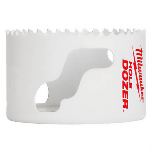 Milwaukee® Hole Dozer Ice Hardened™ 49-56-0213 Hole Saw, 4 in dia, 1-5/8 in D Cutting, Bi-Metal/8% Cobalt Cutting Edge