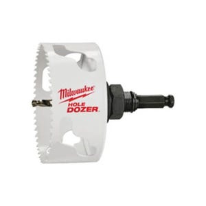 Milwaukee® Hole Dozer Ice Hardened™ 49-56-0237 Hole Saw, 4-3/4 in dia, 1-5/8 in D Cutting, Bi-Metal/8% Cobalt Cutting Edge
