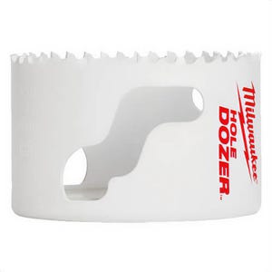 Milwaukee® Hole Dozer™ 49-56-9670 Hole Saw, 3 in dia, 1-5/8 in D Cutting, Bi-Metal/8% Cobalt Cutting Edge, 3/8 in Arbor