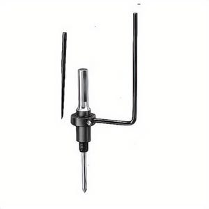 Milwaukee® 49-57-0032 Steel Hawg® Quick-Change Hole Saw Arbor, 3-Flat/Round Shank, HSS