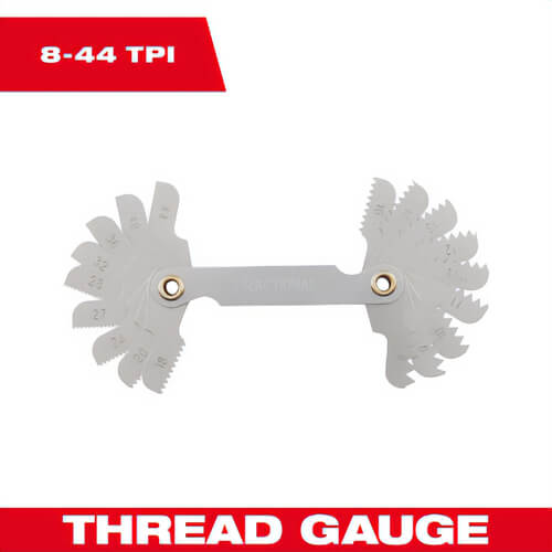 Milwaukee® 49-57-5011 SAE Thread Gauge, #8 - 44 TPI