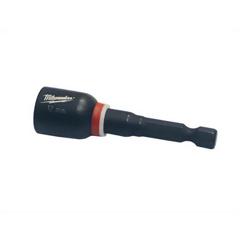 Milwaukee® 49-66-0712 ShockWave™ Impact Duty™ Magnetic Nut Driver, 12 mm x 2-9/16 in, 10 pk