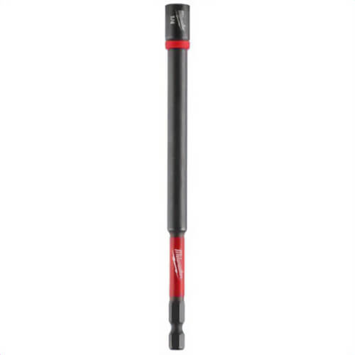 Milwaukee® 49-66-4582 ShockWave™ Impact Duty™ Magnetic Nut Driver, 1/4 in Drive, Alloy Steel, 1/4 in Hex