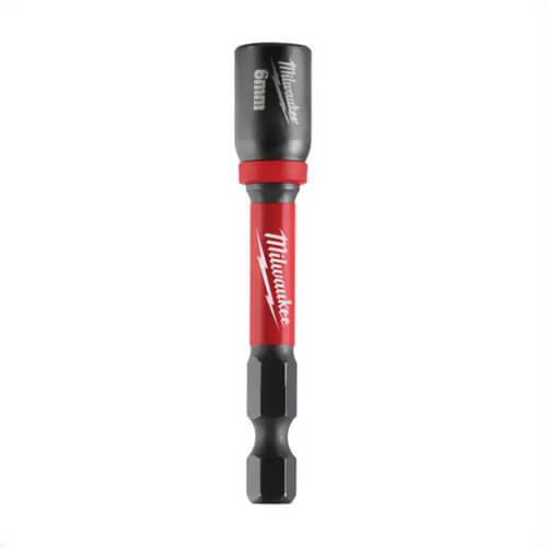 Milwaukee® 49-66-4606 ShockWave™ Impact Duty™ Magnetic Nut Driver, 2-9/16 in Drive, 10 pk