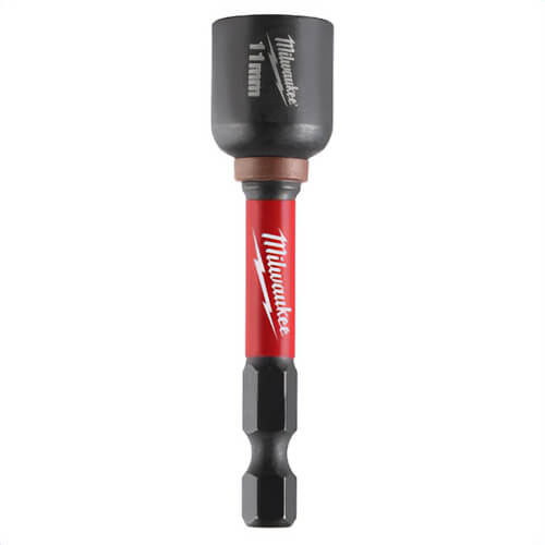 Milwaukee® 49-66-4611 ShockWave™ Impact Duty™ Magnetic Nut Driver, 2-9/16 in Drive, 10 pk