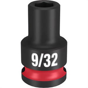 Milwaukee® 49-66-6101 ShockWave™ Impact Duty™ Socket, 3/8 in Hex Drive, 9/32 in Standard Socket, 6 Points