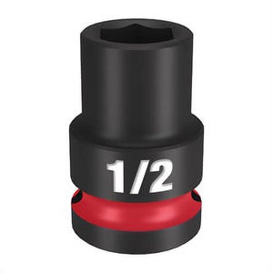 Milwaukee® 49-66-6202 ShockWave™ Impact Duty™ Socket, 1/2 in Hex Drive, 1/2 in Standard Socket, 6 Points