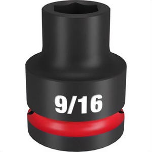 Milwaukee® 49-66-6300 ShockWave™ Impact Duty™ Socket, 3/4 in Hex Drive, 9/16 in Standard Socket, 6 Points