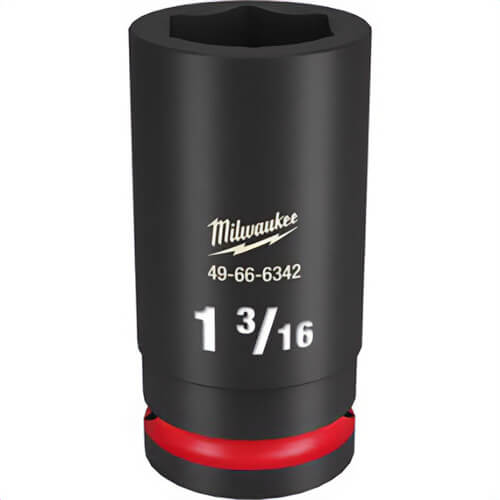Milwaukee® 49-66-6342 ShockWave™ Impact Duty™ Socket, 3/4 in Hex Drive, 1-3/16 in Deep Socket, 6 Points