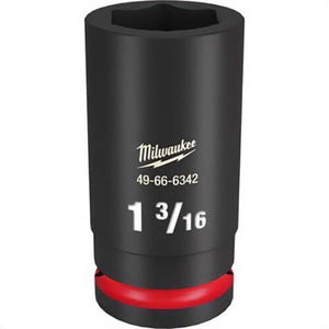 Milwaukee® 49-66-6342 ShockWave™ Impact Duty™ Socket, 3/4 in Hex Drive, 1-3/16 in Deep Socket, 6 Points