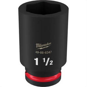 Milwaukee® 49-66-6347 ShockWave™ Impact Duty™ Socket, 3/4 in Hex Drive, 1-1/2 in Deep Socket, 6 Points