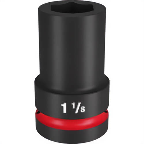 Milwaukee® 49-66-6506 ShockWave™ Impact Duty™ Socket, 1 in Hex Drive, 1-1/8 in Deep Socket, 6 Points
