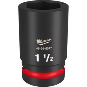 Milwaukee® Shockwave™ Impact Duty™ 49-66-6226 Socket, 1/2 in Hex Drive, 3/4 in Deep Socket, 6 Points