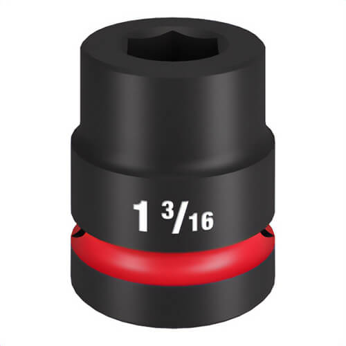 Milwaukee® 49-66-6551 ShockWave™ Impact Duty™ Standard 6-Point Socket, 1 in Drive, 1-3/16 in