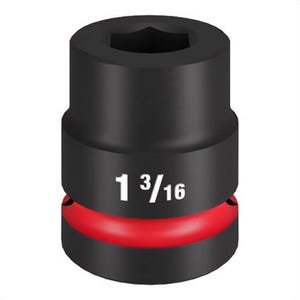 Milwaukee® 49-66-6551 ShockWave™ Impact Duty™ Standard 6-Point Socket, 1 in Drive, 1-3/16 in