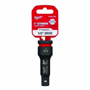 Milwaukee® Shockwave™ Impact Duty™ 49-66-6706 Dual Hole Socket Extension, 1/2 in, 3 in OAL