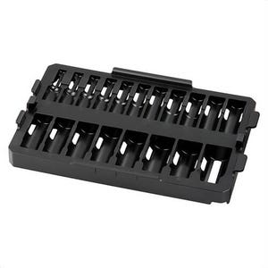 Milwaukee® 49-66-6831 49-66 Socket Tray, 3/8 in Drive, 19 pc, 11.99 in OAL