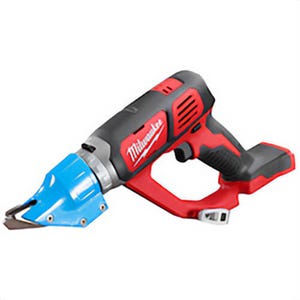Milwaukee® M18™ 2636-20 Double Cut Bare Tool Cordless Shear, 14 ga Steel, 16 ga Stainless Steel Cutting, 2300 spm, 15.2 in OAL, Lithium-Ion Battery
