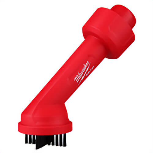 Milwaukee® 49-90-2035 Air-Tip™ Cross Universal Utility Brush Tool, 2-1/2 in dia, Plastic Brush, Red