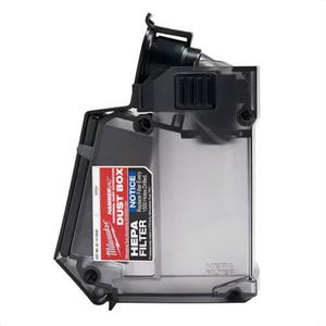 Milwaukee® 49-90-2343 M12™ Hammervac™ Universal Dust Extractor Dust Box, Filter and Lid