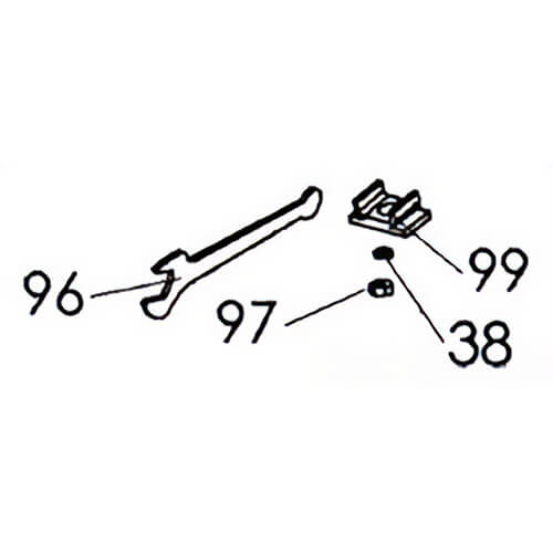Milwaukee® 49-96-6176 Replacement Spanner Wrench