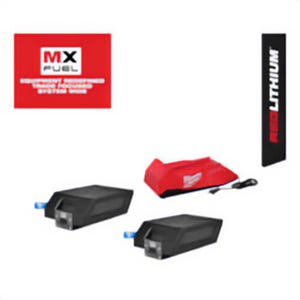 Milwaukee® MXFC-2XC MX™ Fuel™ Battery/Charger Expansion Kit, For Use with Milwaukee® MX Fuel™ Equipment, MX Fuel™ Lithium-Ion Battery, 1.5 hr Charging