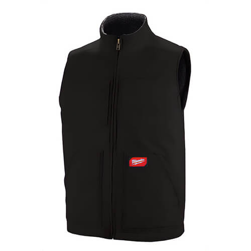 Milwaukee® 801B-M Gridiron™ Sherpa-Lined Vest with 5 Pockets, Black S, Sherpa-Lining, Zipper Closure, Black, M
