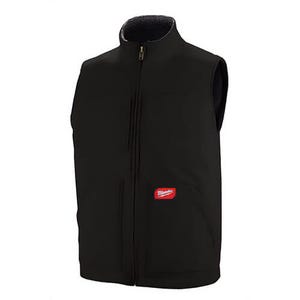 Milwaukee® 801B-M Gridiron™ Sherpa-Lined Vest with 5 Pockets, Black S, Sherpa-Lining, Zipper Closure, Black, M