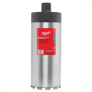 Milwaukee® 48-17-3090 Diamond Premium Wet Core Bits, 9 in dia x 1-1/4 - 7 in Arbor Size