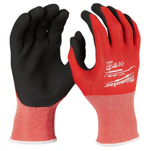 Milwaukee® 48-22-8904 Cut Level 1 Nitrile Dipped Gloves, XXL