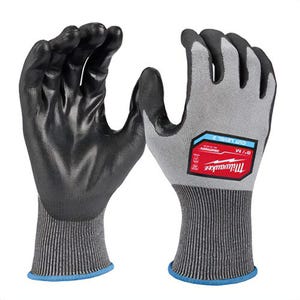 Milwaukee® 48-73-8724B Cut Level 2 High Dexterity Polyurethane Dipped Gloves, 12 pk, 2XL