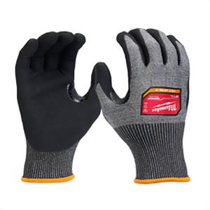 Milwaukee® 48-73-7023 High-Dexterity Gloves, Polyurethane, Knit Cuff, XL